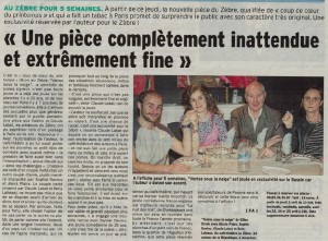 Article Venise La depêche                 